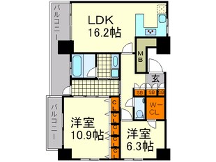 ＭＡＴＳＵＹＡ　ＴＯＷＥＲの物件間取画像